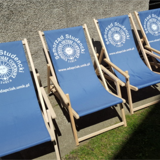 Tumbona para empresa con logotipo